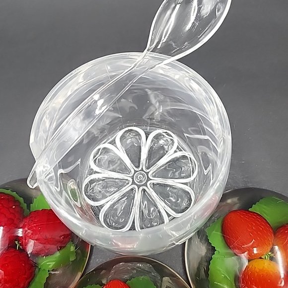 Acrylic Jam Jar w Lucite Berry Lids - Picture 9 of 9